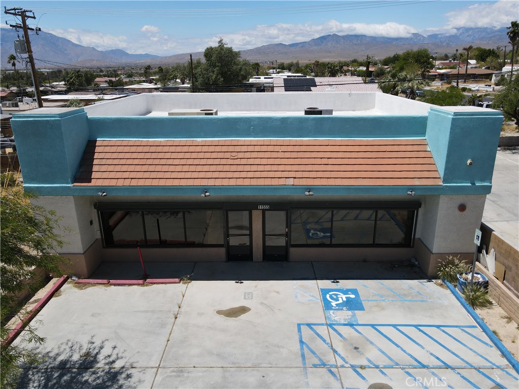 **COMMERCIAL BUILDING OPPORTUNITY** FULLY IMPROVED PRIME COMMERCIAL PROPERTY IN THE HEART OF DESERT HOT SPRINGS. THE BUILDING FEATURES 2 ENTRY DOORS, A LARGE RECEPTION AREA, OPEN LAYOUT THAT OFFERS FLEXIBLE CONFIGURATIONS WITH 2 BATHROOMS, MULTIPLE OFFICE SPACES, STORGAGE ROOMS, SECURITY CAMERAS, AND METAL ROLL DOWN SECUIRTY DOORS FOR ALL EXTERNAL DOORS AND WINDOWS. CURRENT DESIGN IS SET UP FOR A CANNABIS DISPENSARY, BUT CAN BE USED FOR MEDICAL OFFICE OR RETAIL SPACE. THERE ARE 7 PARKING SPACES, ONE RESERVED FOR HANDICAPPED PARKING. THIS LOCATION OFFERS HIGH EXPOSURE AND EASY ACCESS ON BUSY PALM DRIVE THAT CONSISTS OF 4 LANE ARTERIAL STREET WITH A HIGH TRAFFIC COUNT MAKING IT THE PRIME LOCATION FOR YOUR NEXT BUSINESS VENTURE.