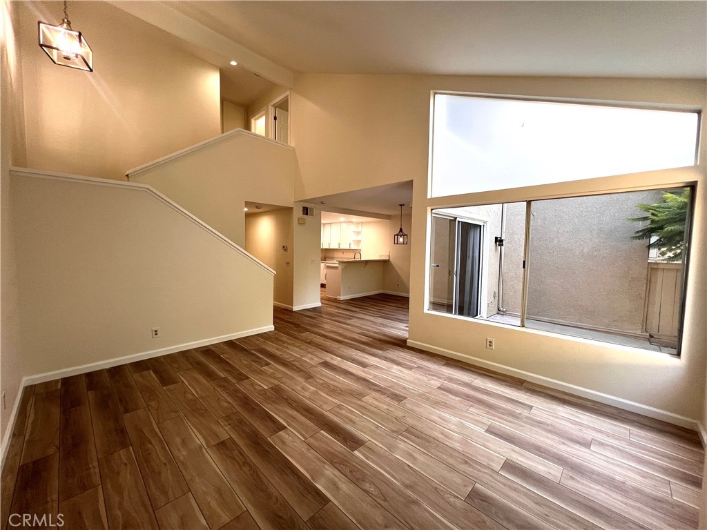 Welcome to this beautiful, completely remodeled two-bedroom, two-bathroom home in the sought-after Princeton community. This home has been fully upgraded throughout ! Luxury vinyl plank flooring and neutral paint throughout the entire house; quartz countertops in the kitchen AND bathrooms; upgraded appliances and even new light fixtures. This open-concept townhome is bathed in natural light and features a bright neutral tones throughout.
Enjoy the convenience of an attached one-car garage and a private patio, perfect for evening relaxation or BBQs. The prime location offers walking distance to a popular shopping center with everything you need, from groceries to your morning coffee. Additionally, it's within walking distance to UCI and provides easy access to the 73, the 405, and John Wayne Airport. Don't miss out on this exceptional property! (1) Pet OK upon approval.