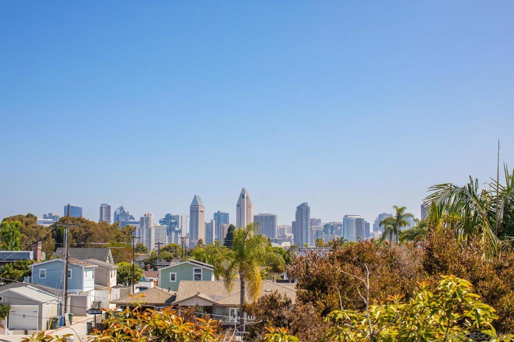 AVAILABLE IMMEDIATELY - LONG-TERM UNFURNISHED NEWLY RENOVATED 2BD/2BA ADU/GUEST HOUSE WITH DOWNTOWN SAN DIEGO CITY VIEWS. Stylish, spacious and light-filled 2-bedrooom, 2 bath guesthouse completely renovated upper-level unit offers a perfect blend of comfort, functionality and charm. * Highlights: Beautiful Downtown San Diego views from living room and kitchen * Appx 1,200 sq. ft. of open concept living/ AC/Heat * Vaulted ceilings with exposed wood beams for added character * Fireplace in living room * Brand new kitchen and bathroom appliances and luxury vinyl plank flooring throughout. * Dedicated laundry room and bonus office area great for working from home * Front porch large enough for BBQ and comfy seating area. Access & Parkinng Entry from D Ave or private gated alley entrance Includes 1 assigned parking spot in the alley (smaller vehicle) This rare rental offers peace, privacy and convenience. Sorry - no dogs allowed. INDOOR house cat will be considered.