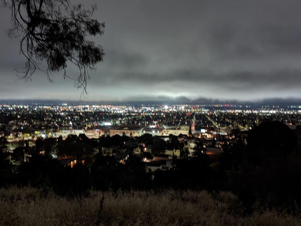 6871 Simson St is a very large 47450 Square foot (1.089 ac) downhill lot, among the largest in the Millsmont neighborhood with a gorgeous sweeping view of Oakland, San Francisco Bay, the peninsula and parts of Marin, including the Bay Bridge, Golden Gate, San Mateo Bridge, SFO and OAK. It is zoned RD-1 with a current use of Vacant Land, 4 units or less. Please see Oakland Planing code for permitted and conditional uses such as residential, ADU, limited agriculture, nonresidential. The seller owns some of the neighboring large parcels, so there is an opportunity to build your dream estate right inside the city. Seller financing available. Property is subject to Oakland Municipal Code 4.56 regarding vacant properties.