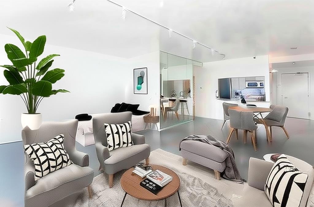 Bright and beautifully upgraded, this serene studio is located in the heart of Yerba Buena - one of San Franciscos most vibrant and walkable neighborhoods. Just steps from SF MoMA, Yerba Buena Gardens, and the Moscone Center, the home blends modern luxury with unbeatable urban convenience. The sleek galley kitchen features granite countertops, a Liebherr refrigerator, and Viking Professional appliances. Recessed under-cabinet lighting adds a clean, contemporary touch. A wall of south-facing windows fills the space with natural light and offers expansive views. Residents enjoy a peaceful third-floor garden, 24/7 front desk service, secure package room, and on-site management. HOA fees cover water, sewer, garbage, insurance, and common area maintenance. Discounted Crunch Fitness access included. Leased parking available for $360/month. Neighboring SoMa, Mission Bay, South Beach, and the East Cut, the home is walkable to Trader Joes, Target, Costco, Safeway, and morewith easy access to CalTrain, BART, and Muni. Some images have been virtually staged to help showcase the intended use and potential of spaces in the home.