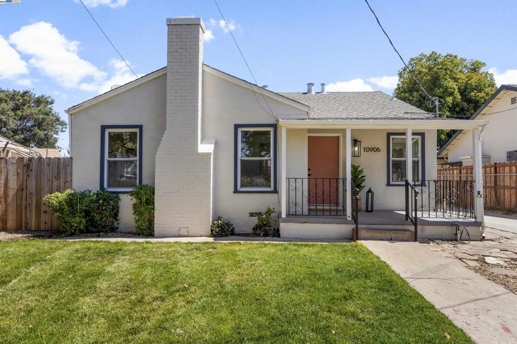 Discover the perfect blend of retro charm and modern comfort in this light-filled, move-in ready 3BD/1BA bungalow - just a stone’s throw from San Leandro, BART, major highways, and local hotspots. Step inside and feel instantly at home with original hardwood floors, beautiful finishes, and a bright, open and airy layout designed for both relaxing and entertaining. The updated kitchen is the heart of the home, featuring stainless steel appliances, a generous center island, and seamless flow into the dining and living areas - perfect for weeknight dinners or weekend hangs. Out back, enjoy a private retreat with mature lemon and plum trees, flowering plants, and an open-air gazebo strung with lights - ideal for al fresco dining, summer bbqs, or letting your fur babies roam freely. An extra-long driveway easily fits four cars and leads to a detached garage with electricity - great for a gym, home office or man cave. This house checks all the boxes for first-time buyers or investors looking for style, function, and flexibility. Full of charm and possibility, it’s ready for your next chapter. Welcome home.