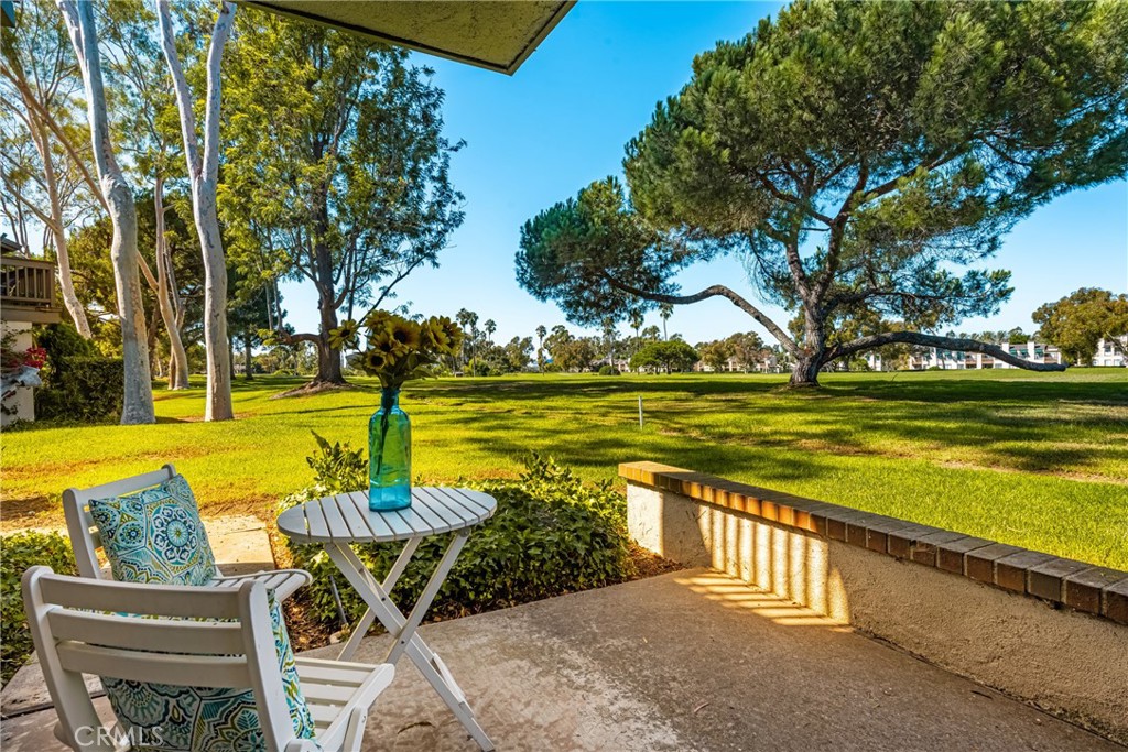 PRICED $200,000 BELOW THE LAST SALE! Located on the tree-lined streets of Rancho San Joaquin in Irvine, this home features three spacious bedrooms and two baths, with 1,507 square feet of living space and hard-to-find 180-degree golf course views. Inside, enjoy the comfort of living all on one level. You'll find a bright and open floor plan with a generous living room that opens to both the dining area and kitchen, perfect for entertaining or everyday living. The home has been meticulously maintained, retaining its original charm, and is ideal for those looking to update and customize to their own taste. The living room, with a fireplace as its centerpiece, features walls of windows creating a spacious, airy atmosphere while enjoying the view. The kitchen offers granite counters, stainless steel appliances and recessed lighting. The den/office off the main living area can easily be converted to a third bedroom. Indulge yourself in serene golf course views from private patios off the dining room, living room and primary suite. The large primary bedroom has a wall of mirrored wardrobes, as well as an en-suite bath, with dual vanity and separate shower and toilet area. A spacious secondary bedroom, with mirrored wardrobes and a full-size laundry closet, completes the living space. Take advantage of the nearby detached 2-car garage with an abundance of storage for added convenience. Close proximity to UCI and top-rated University High. Across the street from William R. Mason Park, and close to both San Joaquin Wildlife Sanctuary & Newport's Back Bay. Just a short drive to UCI's newest, state-of-the-art medical campus & hospital, John Wayne Airport, shopping at Fashion Island, or relaxing at Orange County's beautiful beaches. This home offers an ideal location, a unique lifestyle, and unlimited potential. DON'T MISS THIS ONE!