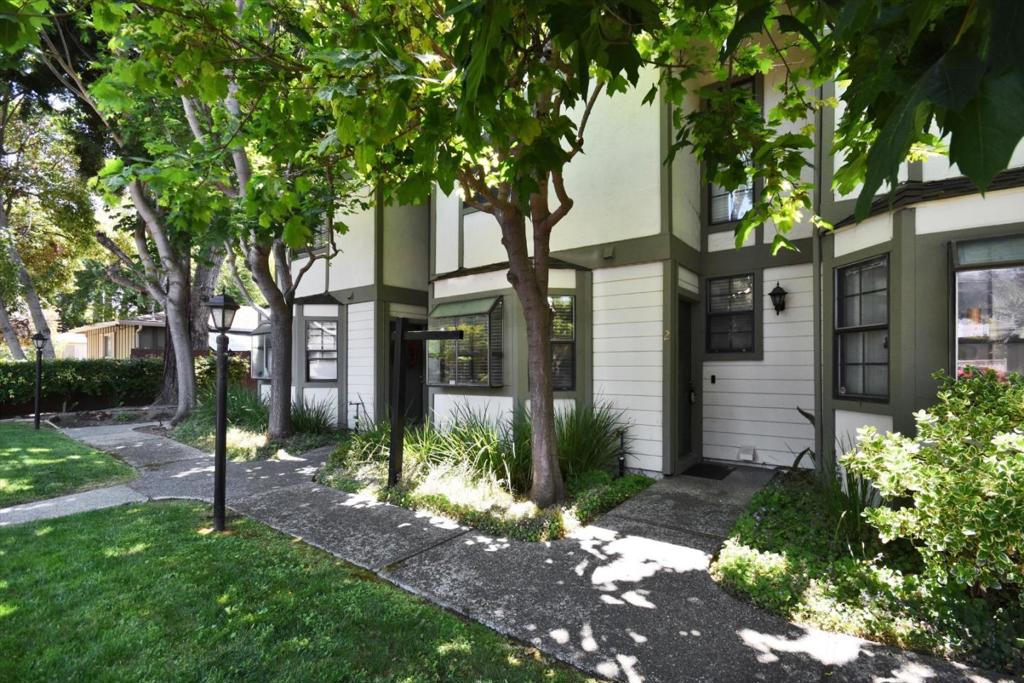 Charming 2BD / 2.5BA townhome-style condo in a prime Mountain View location! This spacious two-story home features a large walk-in closet in the primary suite, 2nd en-suite bedroom, stainless steel appliances, granite countertops, an in-unit washer/dryer, and both a private patio and balconyperfect for relaxing or entertaining. Nestled on a quiet, tree-lined street just steps from Evandale and Devonshire Parks. Includes a detached 1-car garage plus a reserved parking space. Enjoy top-rated Mountain View schools and unbeatable access to Google, Microsoft, NASA, and major tech hubs. Minutes to Caltrain, Light Rail, Stevens Creek Trail, and highways 101, 85, and 237. A rare blend of serenity and Silicon Valley convenience!