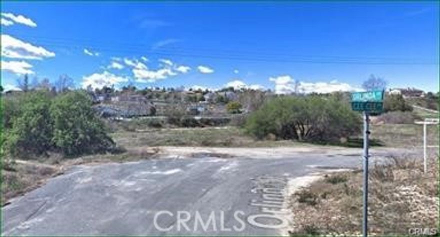 3.6 Acres of Beautiful Vacant Land zoned - PR (Public Park and Recreation) Please check with the City of Temecula regarding possible uses.  This parcel is located right at the corner of Orlinda Dr. and Cee Cee Road. Close to shopping, schools, parks and local wineries. Get this one before it's too late. Utilities in the street.(Information provided is deemed reliable but is not guaranteed, buyers and buyer's agent are required to perform their own due-diligence).