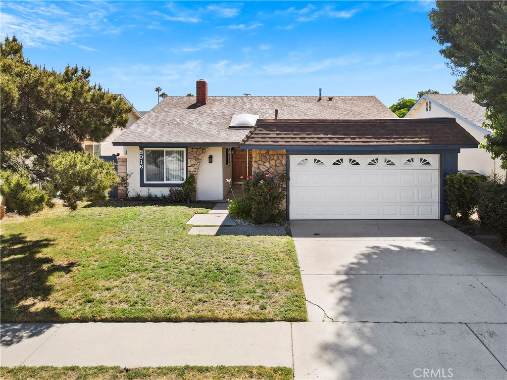 Welcome to 8016 Lubao Avenue! This remodeled single-story home is 1,753 SF located in the heart of Winnetka. This home features 4 bedrooms and 2 bathrooms. As you enter the double front doors you are greeted with lots of natural light and NEW laminate flooring throughout. The living room features a double sided river rock fireplace and dining area. The kitchen features refinished wood cabinets, quartz countertops, recessed lighting and NEW cooktop, oven and dishwasher. There is a sliding door that opens to the backyard. There is a spacious family room that is adjacent to the kitchen. As you walk down the hall you will discover three spacious bedrooms and a hall bathroom with bathtub/shower. The primary bedroom suite has a walk-in closet, sliding door to the backyard and bathroom with shower. The primary bathroom also has a door to the backyard. The backyard has a patio, grassy area and fruit trees (Naval orange and grapefruit). Other features include: NEW paint, NEW flooring, NEW baseboards, laundry room next to kitchen, dual pane windows and sliders and attached 2-car garage. Great location close to shopping, restaurants, parks and public transportation. You don't want to miss this one!