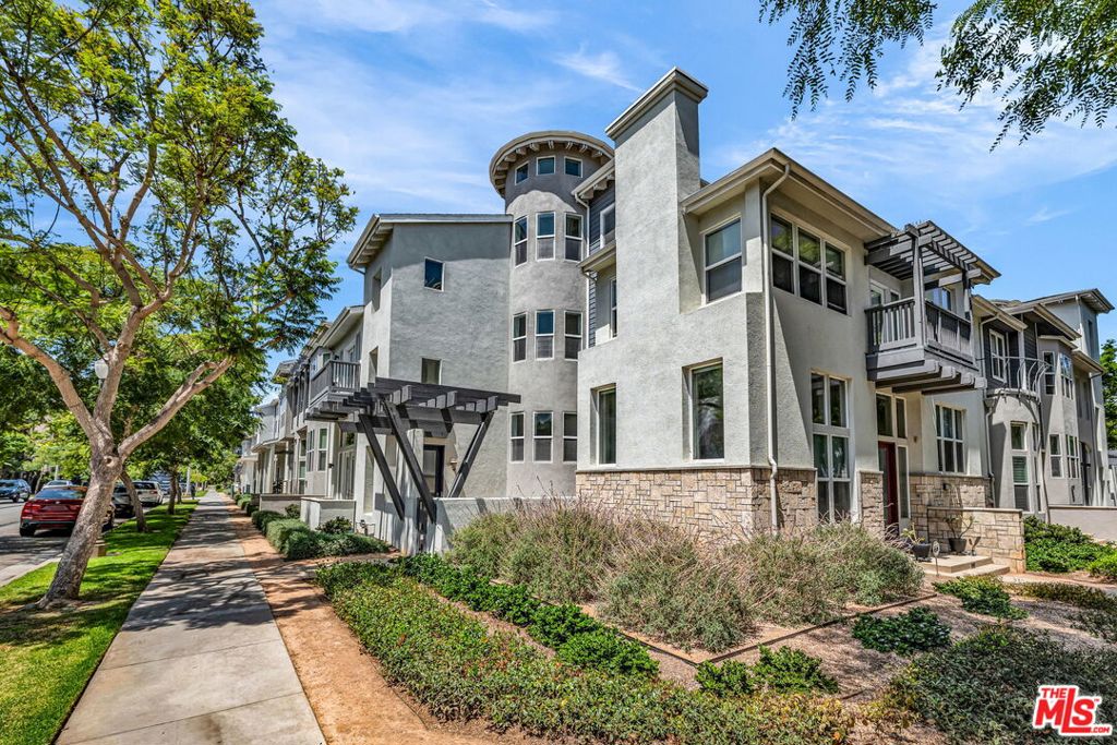 This stunning, newly remodeled townhome offers modern sophistication and luxurious living in the heart of Playa Vista. A multilevel property featuring three spacious bedrooms, 3.5 beautifully updated bathrooms, a loft, and a bonus room/office spread over 3,130 square feet, alongside a newly finished private 2-car garage. Recently completed upgrades include new floors, appliances, countertops, lighting, and paint throughout, ensuring a move-in-ready experience. Step inside to discover an open layout designed for comfort and style. This rare Tapestry E Plan corner unit with amazing views of the bluffs includes overhanging balconies and unique architectural flair, with natural light flowing through large windows, accentuating the contemporary design choices. Playa Vista is renowned for its vibrant community and access to exceptional amenities. From the nearby Reserve Fitness Center and Whole Foods to local favorites like Starbucks and a movie theater, the convenience of urban living is right at your doorstep. This home is ideal for active families and professionals, nestled in the heart of Silicon Beach and close to Google, EA, Facebook, Microsoft, and many others. Public services like Cedars Sinai, a neighborhood elementary school, a local library, parks, and walking trails are all within reach. Explore this exceptional opportunity to blend lifestyle with luxury in a coveted community.