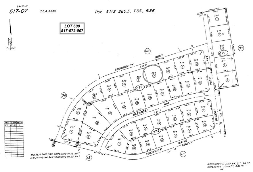Lot in Whitewater for sale. Higher elevation offers breathtaking views of San Jacinto mountain. Quiet area with a lot of opportunity for you to own land and bring your RV, mobile home or build your dream home. Fantastic location close to Cabazon stores, restaurants, outlets and Desert Hot Springs. Lot is level. Water and electricity are available to many lots. Buyer to verify availability of all utilities for this property. This lot offer the opportunity to develop the property to meet your needs. Multiple lots available.