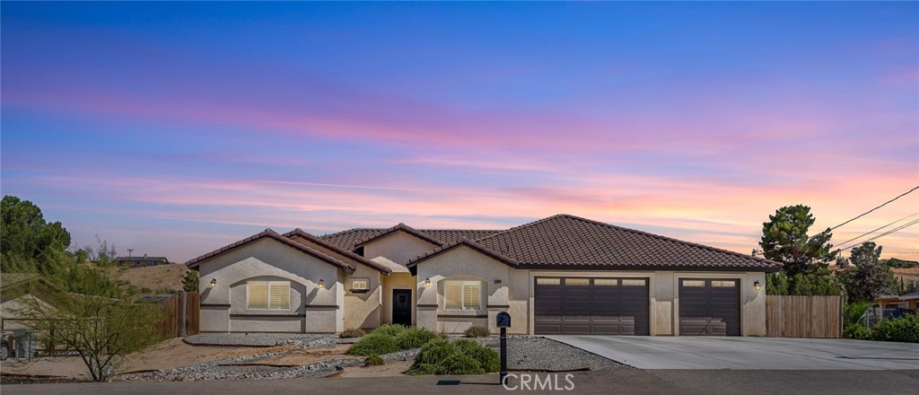 Welcome to your dream home! This beautifully maintained 4-bedroom, 3-bathroom home is located in a highly desirable Hesperia neighborhood and sits on a spacious lot just under half an acre. Built in 2018, this modern home offers an open floor plan, ideal for both everyday living and entertaining. Step inside to find a bright and inviting layout featuring a large living area, a stylish kitchen with plenty of counter space, and generously sized bedrooms. The home also includes a versatile bonus room that can be used as a game room or private home theater—perfect for family nights or entertaining guests. Enjoy resort-style living in your own backyard! Take a dip in the in-ground private pool measuring 16x32 ft or unwind in the attached 8x8 hot tub with a depth of 6 feet. The backyard is beautifully landscaped and designed for entertaining, with ample space for outdoor dining, lounging, and enjoying the Southern California sunshine. Additional features include a 3-car garage, great curb appeal, and a fantastic location close to schools, shopping, and commuter routes. Don’t miss your chance to own this rare gem in Hesperia—schedule your private tour today!