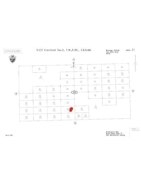 0 Blower Road 29 Palms CA 92277