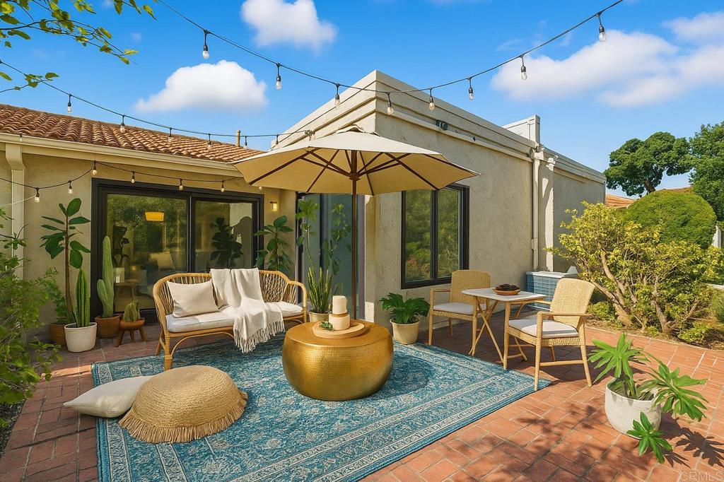 Welcome to 18023 Avenida Alozdra, a charming 55+ and freshly updated 2-bedroom, 2-bathroom home located in one of Rancho Bernardo’s most desirable communities. Designed for comfort and easy living, this home is move-in ready and filled with warmth. Step inside to discover a brand-new kitchen, fresh paint throughout, new interior doors, complete separate dedicated laundry room, and new LVP flooring throughout that gives the entire space a bright, modern feel. The open layout creates a natural flow between the living, dining, all new appliances, custom kitchen—perfect for relaxing or entertaining guests in your stunning backyard you'll get to customize. Enjoy the benefits of living in a well-maintained, peaceful community that offers convenience and connection. You’re close to shopping, dining, recreation centers, and freeway access—all while enjoying the tranquility of a friendly neighborhood. Enjoy all of the amenities this community has to offer such as pickleball, tennis, clubhouse, library, various hobbies, swimming pool and optional golf course access. Whether you’re downsizing, buying your first home, or looking for a low-maintenance retreat, 18023 Avenida Alozdra offers comfort, style, and community in one beautiful package.