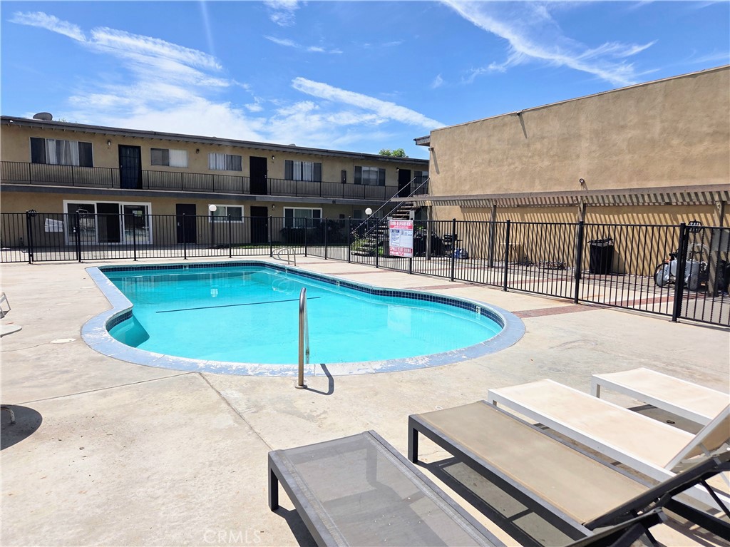 Now available, a stunning and fully remodeled 2 bedroom, 2 bathroom condo located within a desirable gated community. Residents enjoy premium amenities including a sparkling pool, two reserved parking spaces, and included water and trash utilities.
Step inside to a spacious main living area filled with natural light from large windows and finished with laminate flooring that flows throughout the home. The open dining area connects seamlessly to the brand new kitchen, which showcases white Shaker cabinets, quartz countertops, and a full suite of modern appliances including a stove, refrigerator, microwave oven, and dishwasher.
The main hallway features a large coat closet and leads to both bedrooms. The remodeled guest bathroom includes a tiled shower and a contemporary vanity sink. The primary bedroom is exceptionally large and offers dual mirrored wardrobe closets, a private en-suite bathroom, and an attached vanity area. Additional features include window blinds throughout and a ceiling fan in the dining area.
This turnkey condo combines style, comfort, and convenience in a secure community setting.