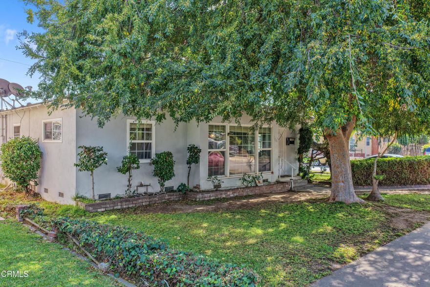 Ranch-Style Warmth Meets California Ease.Set on a sunny corner block, this beautifully presented Montebello residence brings together space, versatility, and comfort in true California style. With a total of 2,013 square feet of living space, including a 367 square foot self-contained ADU studio, this property is designed for relaxed living and flexible family arrangements.Step inside to discover a light-filled ranch-style home where timber floors, downlighting, and ceiling fans create a warm and welcoming ambiance. The spacious living area, complete with a cozy fireplace, forms the heart of the home--perfect for family nights in or entertaining friends. The kitchen features stainless steel appliances and ample cabinetry, connecting seamlessly to open dining spaces that invite gathering and conversation.The main residence offers three generous bedrooms and two bathrooms, including a primary suite with an ensuite for added privacy. Bathrooms feature plenty of storage and classic finishes, reflecting both function and style. A separate laundry room adds everyday convenience, while central heating and air conditioning provide year-round comfort.Outside, mature willow trees sway over the fully fenced yard--an ideal setting for weekend BBQs, playtime, or simply unwinding beneath the shade. There's also a covered patio area to enjoy morning coffee or evening sunsets in peace. The additional studio-style ADU with its own bathroom and laundry facilities is perfect for guests, a home office, or an independent living space.Ideally located in a quiet residential pocket of Montebello, this home is just moments from local parks, schools, and everyday conveniences. Shops, cafes, and restaurants are within easy reach, while nearby freeways provide quick access to downtown Los Angeles and surrounding suburbs. It's a tranquil setting that keeps you close to everything that matters.