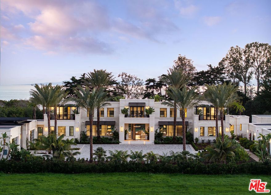 Newly built and masterfully composed, Miramar Meadows is a rare coastal estate where timeless design meets effortless livability. Behind private gates on a flat usable parcel, the main residence and three detached casitas form a graceful compound totaling 6 bds, 7 full bas, and 1 half ba. The home's design celebrates seamless indoor-outdoor flow and prioritizes comfort and functionality. An open floor plan, first-floor primary suite, cathedral ceilings, covered outdoor room, pool/spa, gym, and 2 garages offer endless creature comforts. Thoughtful details, refined finishes, and quality craftsmanship elevate every space. Perfectly positioned to embrace the Montecito lifestyle, the location offers easy access by foot or bike to the beach, Rosewood Miramar, Coast Village Road, and top schools.