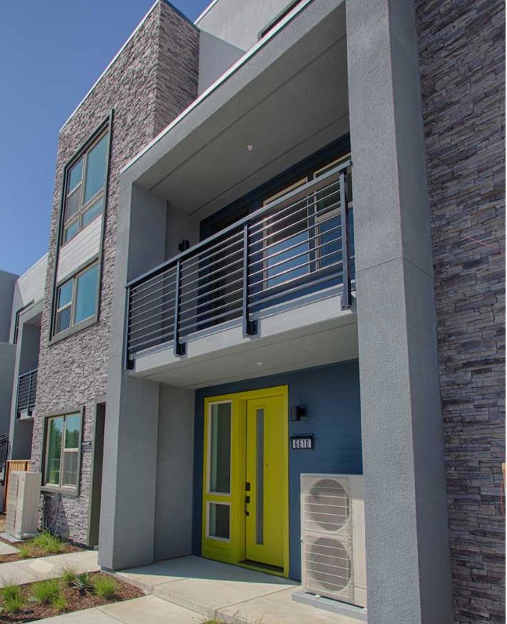 New construction! Homesite 200, Plan 4. Lotus at UrbanOak is located in the Silicon Valley, the global center for high technology and innovation, these urban, three-story townhome-style condos will provide the perfect scene for professionals and families. Walk to the Light Rail station for easy commuting and after work stop in downtown San Jose for a variety of restaurants and nightlife. Located minutes form Costco and Safeway and less than 10 minutes to Oakridge Mall for all your shopping needs. Enjoy relaxing on the weekend at an area park or watching the San Jose Sharks at the SAP Center. Lotus at UrbanOak. The Plan 4 is a beautiful three-story townhome style condo with 2 bedrooms and 2.5 baths. Open concept great room and kitchen with a deck off the kitchen to enjoy your morning coffee and both bedrooms upstairs have their own bathroom.Photos of models are for illustrative purposes and not representative of actual homesite.