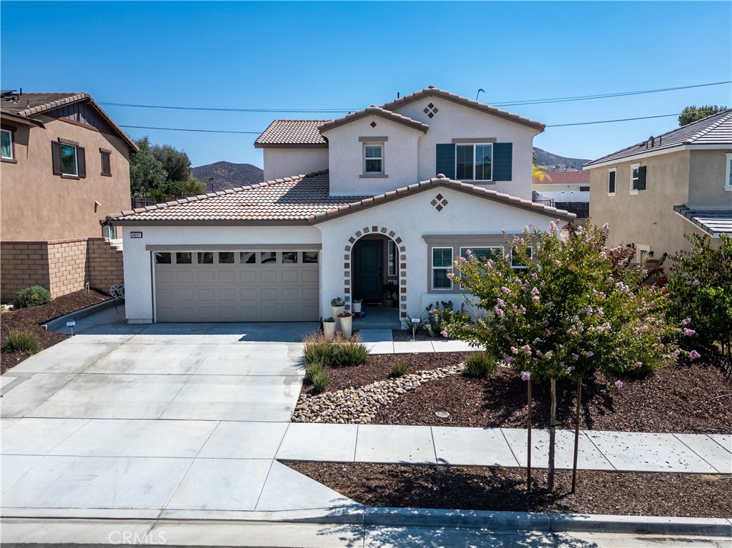 Welcome to the beautifully masterplanned community of Audie Murphy Ranch! This upgraded 3 bedroom, 2 and a half bathroom, 1,952 sq. ft. home offers comfort, style, and convenience. From the moment you walk in, you’ll notice the thoughtful details that make this property truly stand out.
Interior Highlights:
Downstairs living areas feature stylish LVP flooring, faux wood beams in the dining and living rooms, and built-in cabinetry for added charm and functionality.
Chef-inspired kitchen with quartz countertops, stainless steel appliances, upgraded backsplash, and modern tile accents.
Upstairs bathrooms boast upgraded tile flooring for a sleek, contemporary feel.
Fresh new interior paint throughout and modern hardware upgrades, including door handles, hinges, stair balusters, and brackets.
New window shades/blinds in every room, plus ceiling fans in the secondary bedrooms for year-round comfort.
Smart Home & Energy Features:
Equipped with Ring video doorbell, smart light switches in the living room and master, smart thermostats, and a smart myQ garage door opener.
240V outlet in the garage ready for your EV charger (charger not included).
Paid off 12-panel / 4.08 kW solar system to help reduce utility costs.
Outdoor Living:
Enjoy the beautifully finished backyard featuring a concrete patio, turf area, fire pit area, and a 12’x16’ gazebo, perfect for entertaining or relaxing.
Low-maintenance, drought-tolerant landscaping in both front and back yards adds curb appeal with minimal upkeep.
On top of that, you can enjoy all the amenities Audie Murphy Ranch has to offer! Amenities include the Community pool, clubhouse, Audie Murphy Ranch Sports Park, tons of walking/hiking/biking trails, and much more.
This home combines modern upgrades, energy efficiency, and stylish living, all in a spacious layout; While being in close proximity to shops, dining, and convenient access to both major freeways. Schedule your tour today!