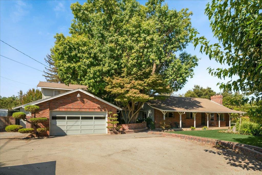This beautifully landscaped 2.14 acre property is surrounded by mature shade trees and has been in the Buck family for over 100 years. The main home is a 3 bed 2 ba 2340 sq. ft. single story home built in 1954. Our well maintained home has all the original touches making this home cozy, comfortable and very liveable. Also we have a 1bd 1ba 2 story apartment behind the attached garage. The apartment will be vacant as of Sept 15th. No showings or photos of this unit at this time. In addition, please check with the County of Santa Clara about the possibility of constructing a detached accessory dwelling unit. Own your own "Field of Dreams". Yes the baseball field is included in this sale. The Buck's allowed coaches and local ball teams practice for free every baseball season. Awesome. The property has natural gas, a shared well and a septic tank. 3rd bedroom in the main home is not photographed for privacy reasons.