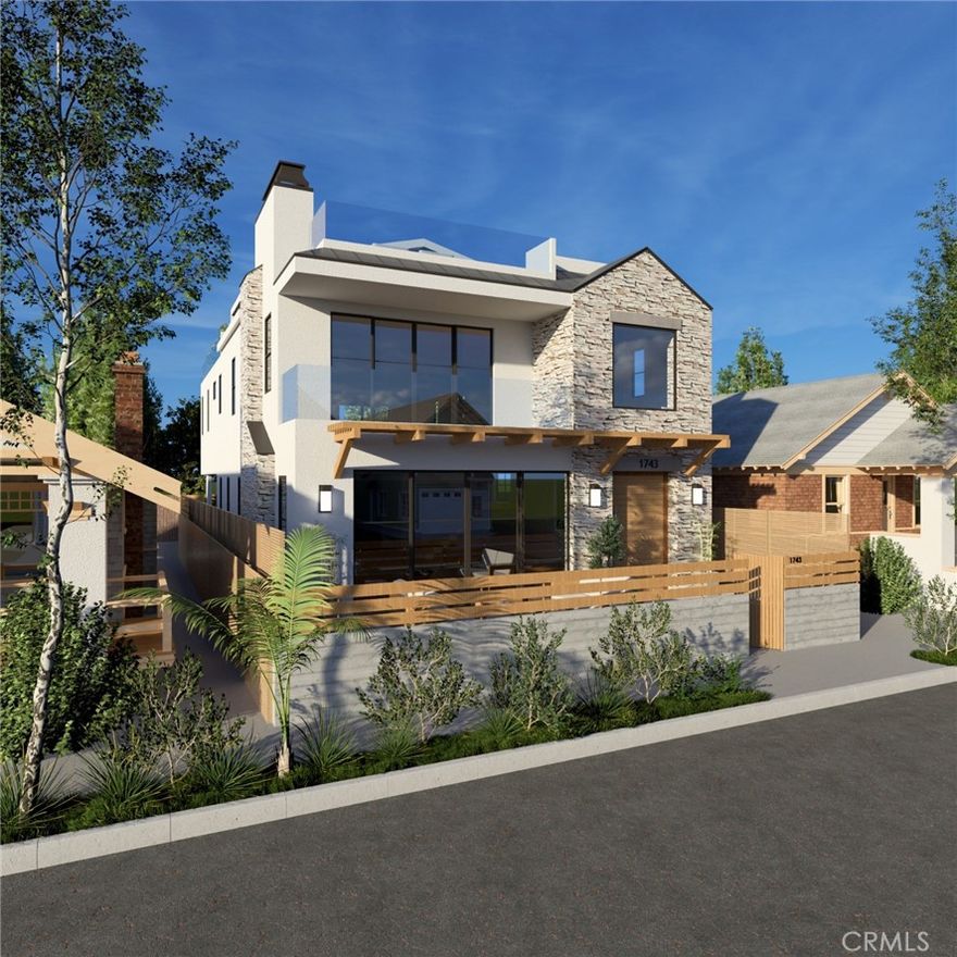 READY TO BUILD - Approved Plans will be delivered at the Escrow– RTI Project

Rare opportunity to build a custom residence on the iconic Balboa Peninsula Point. This prime location is just steps from the beach and within walking distance of the Balboa “Fun Zone,” shops, restaurants, Newport Bay, Balboa Pier, Ferry, and Village.

Approved plans showcase a stunning 3-level design offering 3,017 sq ft., 4 bedrooms + office, and 4.5 baths, with an elevator for easy access. The main level features a chef’s kitchen with oversized island, bar seating, and an airy living area that opens to a front patio through floor-to-ceiling glass doors—perfect for indoor/outdoor living.

The second level includes a private primary suite with spa bath, soaking tub, walk-in shower, dual vanities, balcony, and large walk-in closet. Two additional en-suite bedrooms complete this floor. The third level offers another bedroom and bath, plus direct access to an expansive 1,100+ sq ft. rooftop deck with both covered and open lounging areas—an entertainer’s dream.

Additional highlights include an oversized 2-car garage with EV charging capabilities, ample storage, and a carport for a third vehicle.

Permits & plans anticipated in December 2025. A rare chance to customize and create your dream home in one of Southern California’s most sought-after coastal communities. Price includes only the lot and plans. It doesn't include construction cost.