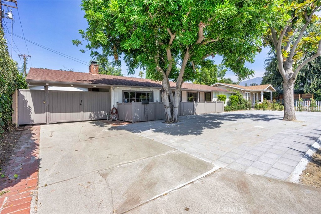 Beautiful home with 2 Bedrooms, 1 Bath, Formal Dining, Kitchen with refinished cabinets, Living Room with high ceiling, fireplace and sliding glass door leading to nice backyard great for entertainment. Newer Central Air Conditioning and couple rooms are equipped with Mini-Split Air Conditioners. Conveniently located near parks, markets, mall and the 210 freeway.