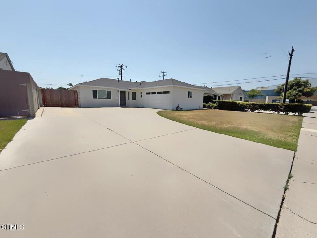 Welcome to 512 Nectarine Street, Oxnard!This inviting home offers a thoughtful mix of comfort, style, and recent upgrades that make it move-in ready. Inside, you'll find fresh new carpet and recent interior paint, creating a bright and welcoming feel throughout. The den has been converted and is currently being used as a 4th bedroom, offering added versatility for family, guests, or a home office.The spacious living room is perfect for gatherings, while the home also features two updated bathrooms and convenient interior laundry hookups. The exterior has been freshly painted, giving the property standout curb appeal. Important updates are already complete, including a newer dishwasher, newer garbage disposal, and a clear termite report. Even better, the home has a recently replaced roof with durable composition materials, ensuring years of protection and low maintenance ahead.Additional highlights include central A/C for year-round comfort, alley access, RV parking potential, a 2-car garage, and a spacious driveway for plenty of parking.With its flexible floor plan, three official bedrooms plus den/optional 4th, and a long list of recent improvements, 512 Nectarine Street is ready for its next chapter. Offered at $750,000.Buyer to verify all permits, additions, and modifications to their own satisfaction during due diligence.