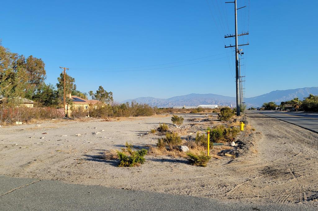 Prime Corner Lot - Great Location and Visibility! This 10,890 sq ft (.25 acre) vacant lot sits on the corner of Little Morongo Rd. and Cahuilla Ave, offering excellent exposure and accessibility. Whether you're looking to build a custom home, a multi-unit investment property, or explore commercial potential (buyer to verify zoning), this flat, usable lot is full of opportunity. Located in a growing area of Desert Hot Springs, just minutes from spas, shopping, and easy access to Palm Drive and the I-10 freeway. Utilities nearby. Don't miss this chance to own a valuable corner parcel in one of the Coachella Valley's up-and-coming neighborhoods! Owner may carry!