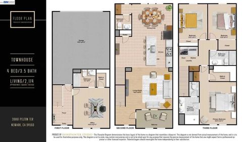 Tiny photo for 39861 39861 Pelton Ter Ter, Newark, CA 94560 (MLS # 41125794)