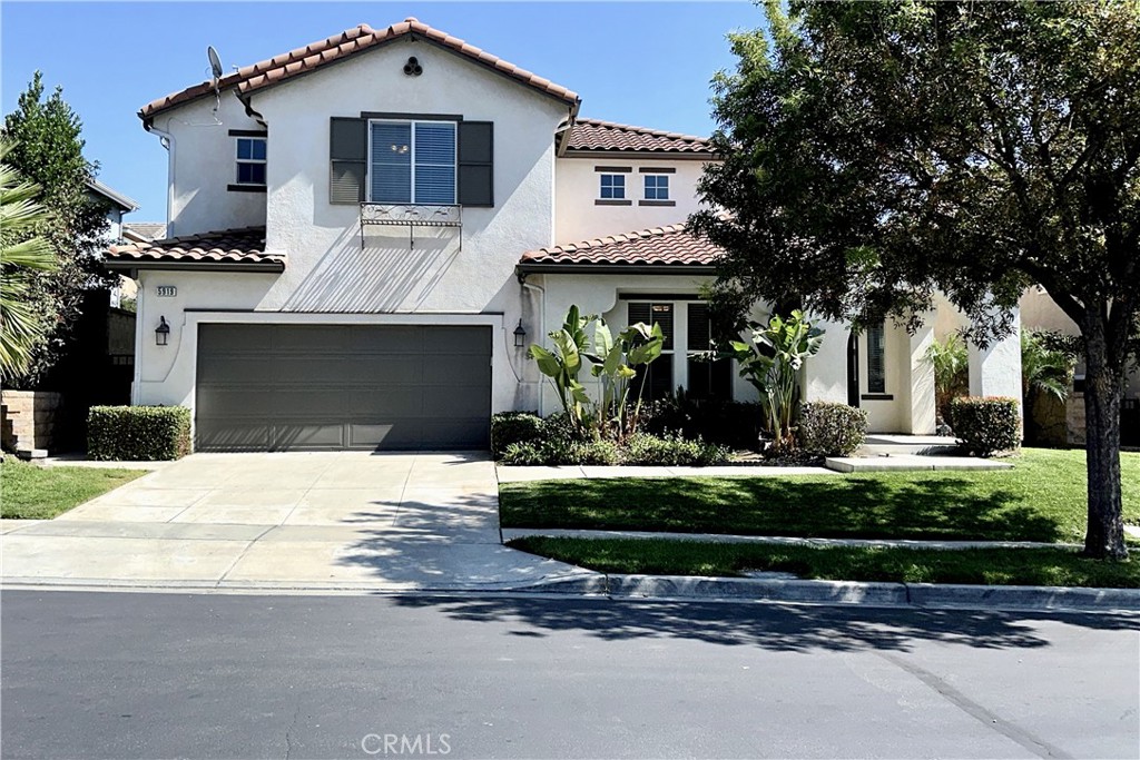 Spacious 4-bedroom, 3-bath home in North Fontana offering 3,307 sq. ft. of living space on a 6,500 sq. ft. lot. Built in 2005, this well-maintained residence showcases a desirable open floor plan with a large living room, formal dining area, and a family room that opens to the kitchen. The kitchen has been updated with a new gas range and features generous cabinet space and a center island, ideal for meal prep and gatherings. Recent improvements include fresh interior paint and new carpet throughout. The home offers one bedroom and full bath on the main level, with three additional bedrooms, including a spacious primary suite with walk-in closet and end-suite bath, on the upper level. Additional highlights include a separate laundry room, attached two-car garage, and a private backyard suitable for outdoor enjoyment. Nestled within a gated community, this property combines comfort, privacy, and convenience. Lease is offered at $4,000 per month for a one-year term. Small pet under 30 lbs. considered with additional deposit. Application requirements include background check.