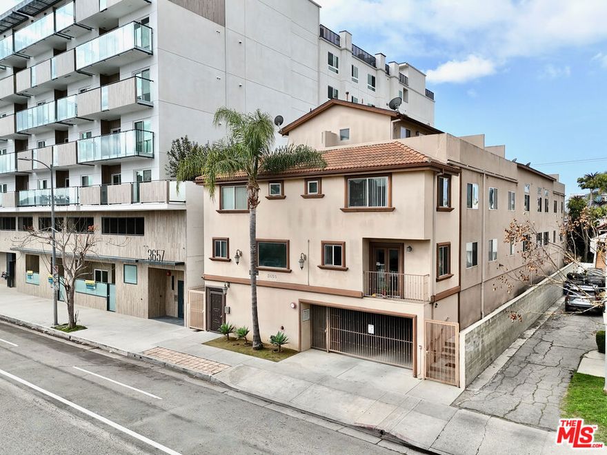We are pleased to present for sale 3655 Motor Ave. in Palms Mar Vista of Los Angeles, CA.  The offering consists of a 2006 built (defaults to AB-1482) 12 unit apartment building with townhouse-style units. The property has benefitted from a local family of conscientious operators and their portfolio is professionally managed by Lilly Property Management Co. The equal mix of 1BR/1.5BA (6) and 2BR/2.5BA (6) units (ranging from 800 to 900 SF) cater towards a broad rental market. The 1BR's, which account for 50% of all units, may assist in keeping rents paced with the market during turnover. The building is offered at a reasonable 4.90 CAP / 13.40 X with a stabilized 5.20 CAP / 12.90 X. Tenants will have access to in-unit washer/dryers, central HVAC, individual water heaters, private patios, rooftop decks and 22 gated parking spaces. Within close proximity is the E Station of the Metro Line in addition to the 405 and 10 Freeways. Also within close proximity is Downtown Culver City, Hayden Tract and Sony Pictures Studios. According to LA County Planning 2023, Palms Mar Vista had a total population of 112,000 people with an average household income of $105,000. 65% of the population were renters. The offering presents an ideal turn-key opportunity of operational stability with consistent cash flow and predictable long term appreciation. Furthermore, offering potential ADU avenues for the new owner to explore (buyer to verify). The property will make a strong addition to any investor's portfolio whether they're in acquisition mode or simply looking for an immediate and quality 1031 solution.   Property is subject to AB-1482. As of May 2025 there are two (2) 1BR/1.5BA vacancies. No other units will be delivered vacant by Seller upon close of escrow, except those occurring naturally. Property to be sold in as-is condition. Please DO NOT walk the property or disturb the tenants. Text/email LA for OM.  Showing upon an accepted offer. Please submit proof of funds and pre-approval with offer.