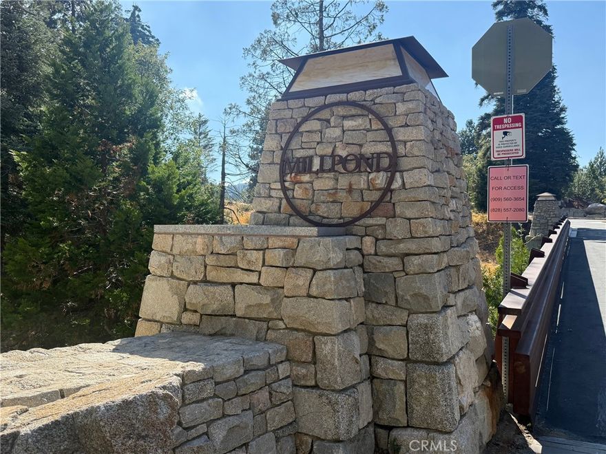 Located within the exclusive Mill Pond gated community, this property has potential for panoramic views of Lake Arrowhead. From the moment you pass through the impressive waterfall entry and pond, you’ll experience the natural beauty and serenity that define this premier development.  Some beautiful homes are going in.  Discover the perfect opportunity to build your dream home in the exclusive, privately gated Mill Pond community.



Mill Pond features underground utilities and well-maintained paved roads throughout.  The parcel is bordered by greenbelt areas, ensuring added privacy.



This is a rare opportunity to create your dream home in one of Lake Arrowhead’s most prestigious communities. Buyer to verify all information regarding the property and development.

Just minutes from lakeside trails, the marina, and the shops and dining of Lake Arrowhead Village, this property combines the serenity of mountain living with convenient access to everything you need.