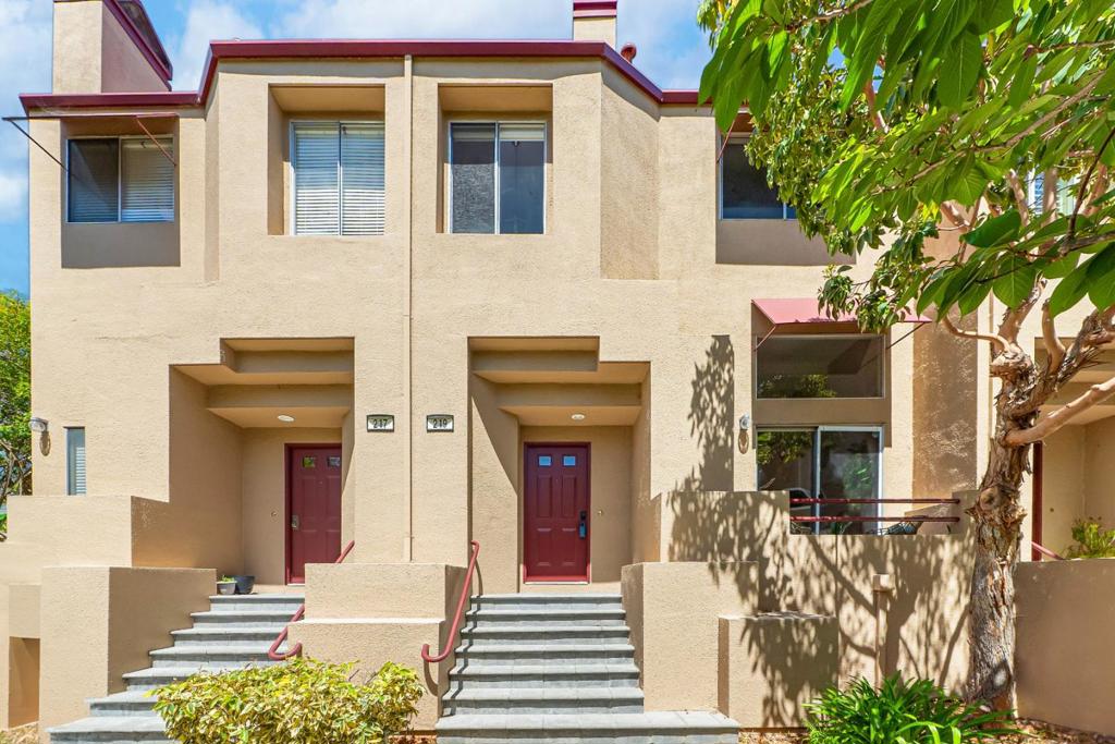 Discover this stunning courtyard-facing townhouse in the highly sought-after Cityhomes West community. This exceptional property offers a thoughtfully designed floor plan featuring a bedroom on the main level, while the upper level boasts a spacious family room with a cozy fireplace and a master suite with vaulted ceilings. The recently updated kitchen and bathrooms beautifully complement flooring throughout the home. A two-car side-by-side garage provides ample storage space, adding to the home's functionality. Impeccably maintained by its original owner, this townhouse is truly move-in ready. Ideally located, its just steps from shopping and public transportation, with the scenic Foster City lagoon nearbya perfect spot to enjoy the 4th of July fireworks. Residents can also take advantage of the communitys heated pool and hot tub, adding to the appeal of this luxurious property. Dont miss the opportunity to experience convenience and upscale living at its finest!