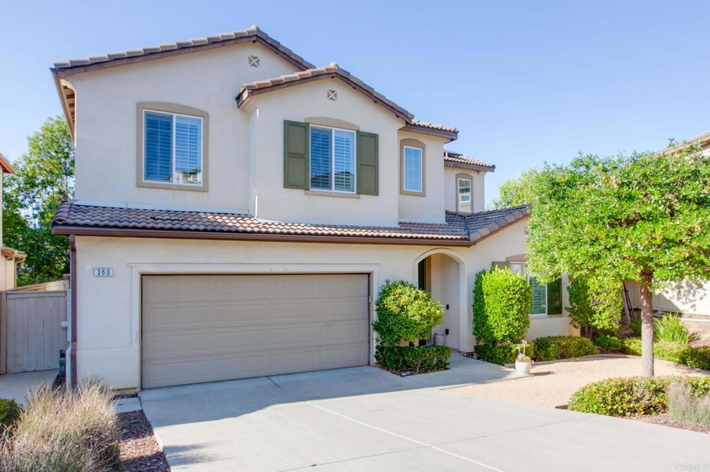 Welcome home to this amazing property in the community of Candera in San Marcos. Features include 5 bedrooms(one full bed and bath on the 1st floor), 3 full bathrooms, spacious primary bedroom with large walk in closet and walk out balcony, high ceiling, solar panels for low electric bills, 3-car tandem garage that currently has a man cave in the back space, granite kitchen counters with an eat in kitchen island, cul-de-sac location, space in the backyard for entertaining. NO SHOWINGS YET. PLEASE CALL LISTING AGENT FOR DETAILS