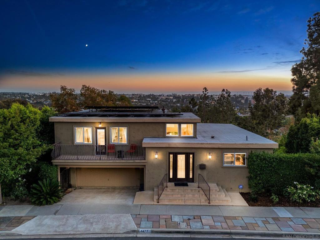 Immediately upon entering you are pulled into the open space with abundant windows that emphasize a home enveloped with 180 degree views. Located on a quiet cul-de-sac in the walkable part of Del Cerro, this thoughtfully upgraded, paid solar and pool home has 2 master suites totaling 4 bedrooms, one of which has its own exterior entry for a separated living space if so desired. In addition to the large, backyard pool area that comes with entertainment benefits galore, there are also exterior decks attached to other rooms in the home. Come and FEEL this incredible space that words cannot do justice. Immediately upon entering you are pulled into the open space with abundant windows that emphasize a home enveloped with 180 degree views. Located on a quiet cul-de-sac in the walkable part of Del Cerro, this thoughtfully upgraded, paid solar and pool home has 2 master suites totaling 4 bedrooms, one of which has its own exterior entry for a separated living space if so desired. In addition to the large, backyard pool area that comes with entertainment benefits galore, there are also exterior decks attached to other rooms in the home. Come and FEEL this incredible space that words cannot do justice.
