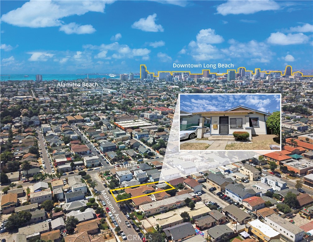 Excellent value-add opportunity in the 90813 submarket of Long Beach, CA with significant upside in rental income. Close to Downtown (1.5 miles) and the California coastline as well (1.2 Miles). Unit Mix consists of one (1) 2BD/1BA unit, one (1) 1BD/1BA unit and one (1) detached 1BD unit.