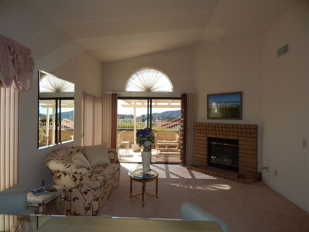 BEAUTIFUL- SINGLE STORY HOME -OPEN GREAT ROOM -ENJOY BEAUTIFUL VIEWS FROM THE GREAT ROOM WITH RELAXING FIREPLACE -MASTER BEDROOM -THAT OPENS TO BACKYARD VIEWS -OPEN MASTER BTHRM AREA. -KITCHEN NOOK FOR EAT IN KITCHEN -EASY TO MAINTAIN YARD, WITH BACK YARD VIEWS, FRUIT TREES -HOME IS CLOSE TO WALKING TRAILS, STORES, RESTURANTS, GOLF COURSE. -WALK TO CLUB HOUSE, POOL, TENNIS & ENJOY CLUB HOUSE ACTIVITIES -WALKING DISTANCE TO SCHOOLS, "NO MELLO ROOS" -ENJOY CONVENIENCE- CLOSE TO ALL! -"SUBMIT ALL OFFERS" -ALL ROOM SQ. FTG. & LOT SIZE ARE AN APX. -SINGLE LEVEL HOME. -HOME IS HELD IN A TRUST. HOME IS APART OF BERNARDO HEIGHTS COMMUNITY CETNER CLUB HOUSE- HOA. -WHICH HAS POOL, TENNIS, EXERCISE ROOM, BBQS. -DUE TO COVID VIRUS, CLUB HOUSE GUIDELINES HAS CHANGED. -HOME IS WALKING DISTANCE TO BERNARDO HEIGHTS MIDDLE SCHOOL & BERNARDO HEIGHTS HIGH SCHOOL. -THERE IS "NO MELLO ROOS". -DUE TO COVID VIRUS-IT HAS CHANGED THE HOUSING MARKET. -CALL AGENT WITH ANY QUESTIONS.. Neighborhoods: WOODCREST HEIGHTS Equipment: Garage Door Opener, Range/Oven Other Fees: 0 Sewer: Sewer Connected Topography: LL,GSL