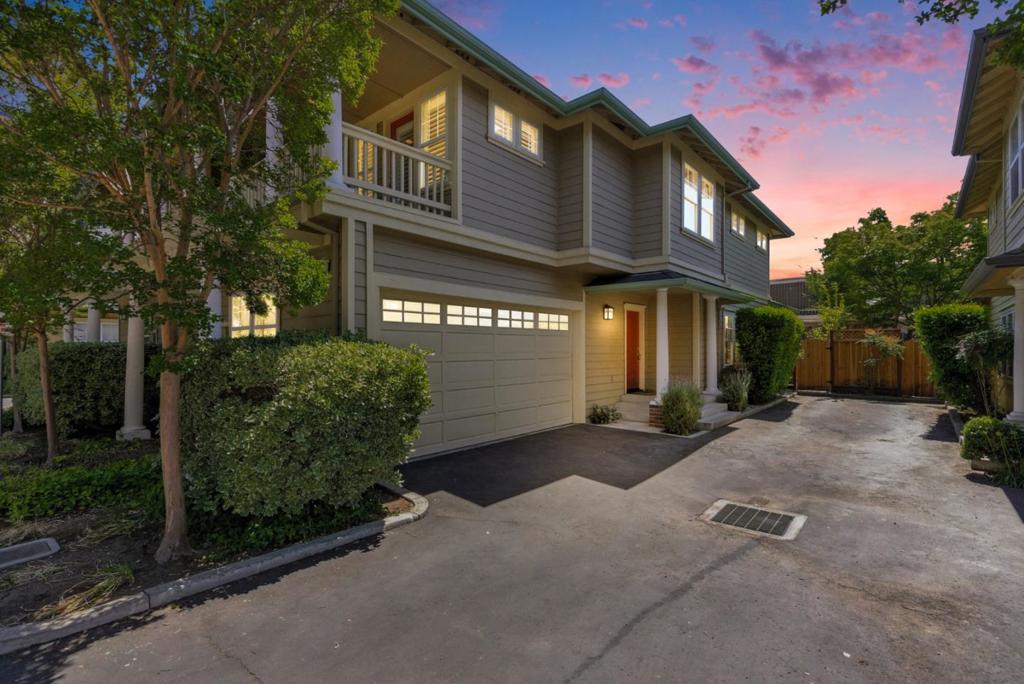 In a peaceful neighborhood only moments from Vasona Lake County Park, this meticulously maintained & timelessly designed home exudes comfort in the charming city of Los Gatos. Step into the open floor plan, where natural light fills every corner during the day & recessed lighting sparkles at night. Step through the formal dining space & meet the kitchen with stainless steel appliances & plentiful shaker cabinetry, perfect for any aspiring home chef. The attached living room includes a fireplace & a glass door that flows out to the landscaped yard & patio. The main level is complete with a powder room, laundry room, & access to the attached garage. Upstairs, 2BRs share a balcony, while the 3rd bedroom offers a flexible space for a home office. A full hall bath accommodates these guest spaces. Retreat to the luxurious primary featuring a fireplace & a spa-appointed ensuite. 106 Mill Rd offers convenient living near Los Gatos' unique shops & vibrant dining, as well as Highways 17 & 85.