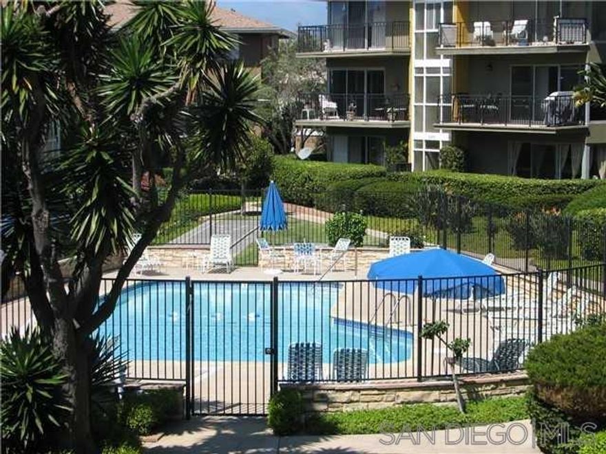 Welcome to resort-style living at the Capri Aire complex in La Jolla's coveted Bird Rock neighborhood. This spacious and upgraded, single-level, 3-bedroom, 2-bathroom condominium offers 1,438 square feet of interior living space. This 2nd floor unit is just a short stroll from the beach and village shops. Key features: Expansive private patios Bright and airy interiors: Large windows and an open-concept floor plan allow for plenty of natural light. Elegant flooring: The home features beautiful hardwood floors. Convenient parking: The property includes a detached two-car garage. Community amenities: As a resident, you'll have access to the community pool and on-site laundry facilities. Exceptional location: Situated in a quiet, highly desirable part of the complex, this home offers easy access to the vibrant village of Bird Rock and the beautiful beaches of La Jolla. About the neighborhood: This location boasts a "Very Walkable" score. Residents can enjoy a leisurely walk to local restaurants, coffee shops, and boutique stores. It is also in the highly regarded La Jolla School District and directly across from Bird Rock Elementary School. Experience the best of coastal living in a home that feels like a single-family residence, with the convenience and amenities of a well-maintained condominium complex.