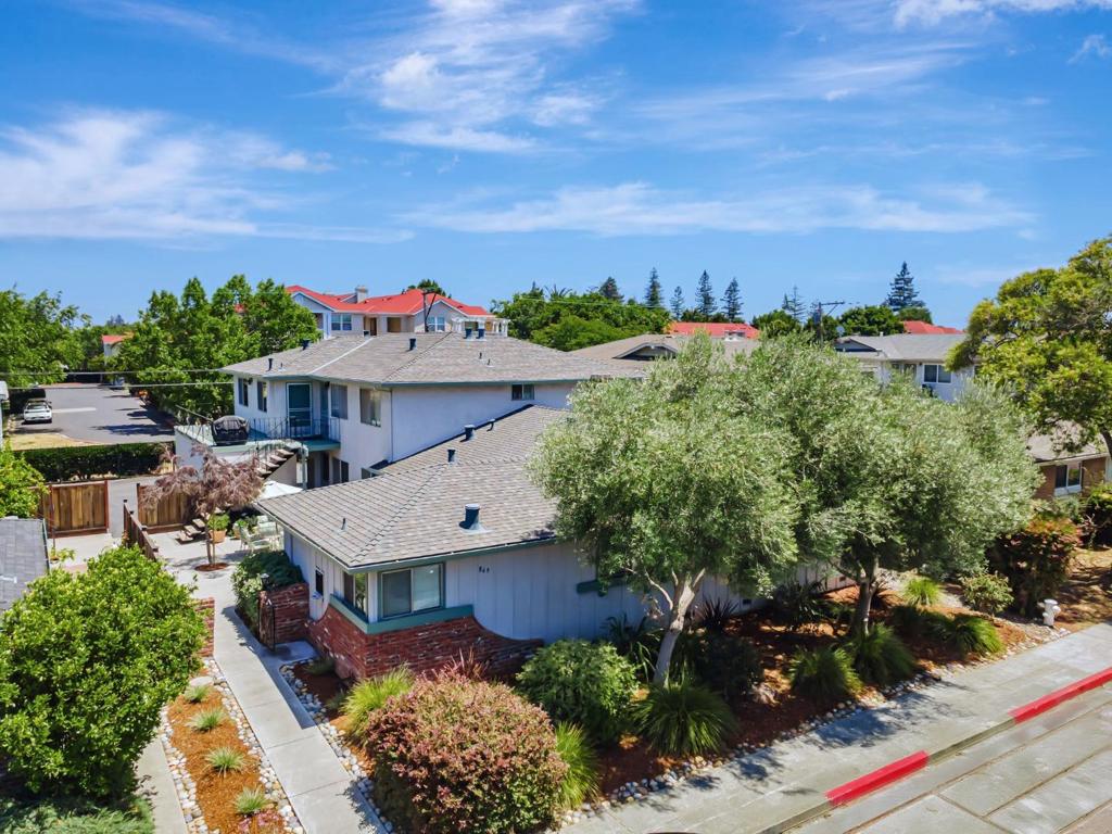 Marcus & Millichap is pleased to present 869 Bing Drive, a rare opportunity to acquire a well-maintained fourplex in a high-demand rental market. Built in 1963, the property features 3,594 square feet of rentable space on a 7,389 square foot lot. The building offers an attractive unit mix consisting of one large 3-bedroom/2-bathroom unit and three spacious 2-bedroom/1-bathroom units, catering to a wide range of tenants. The property has been thoughtfully maintained by long-term ownership and was earthquake retrofitted 20+ years ago, a premium improvement rarely found in buildings of this size.