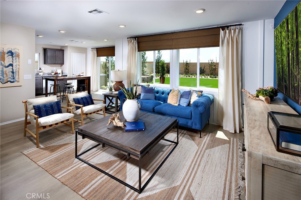 NEW CONSTRUCTION - SINGLE-FAMILY HOMES - The wait it over - SENECA POINTE IV is now open and offering a stunning collection of single-family homes ranging from1,775 sq. ft. to 1,874 sq. ft. in the city of Adelanto. This Residence 1874 wows from the first look with a welcoming front porch and an elegant, long entryway that sets the stage for the amazing, open concept Great Room and large eat-in, gourmet Kitchen with stylish cabinetry, granite counter tops, brand, new stainless-steel appliances and pantry. The additional, spacious Main Floor Bedroom and Full Bath offer a convenient space for guests, as a home office or bonus space. Upstairs, an enormous Loft lends a perfect space for studying, movie night or just lounging. The additional, generously-sized extra Bedrooms and Bath with dual sink complement the space. The Primary Suite is a welcome refuge from the day, offering an expansive space to relax and unwind while the Primary Bath offers an oversized shower, dual sink vanity and amazing walk-in closet. Desert skyscape watching and entertaining will abound in the large backyard space just waiting for your imagination. Other amazing features include "Americas Smart Home Technology" for Home Automation at your fingertips, LED recessed lighting, tank-less water heater and much more.