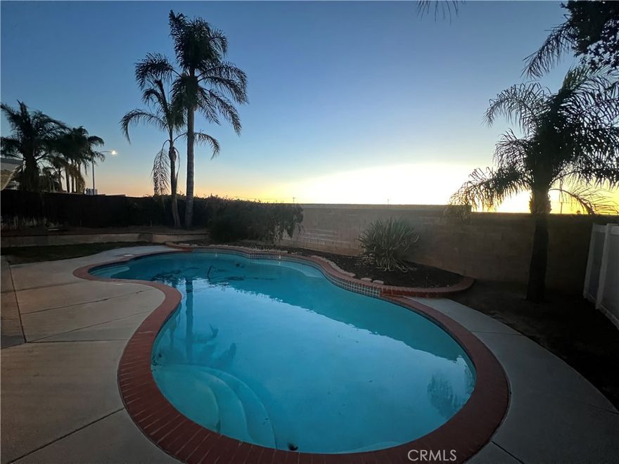 Stunning Pool Home in Menifee with Three-Car Garage



Welcome to this beautiful 3-bedroom, 2-bathroom home in the heart of Menifee. Featuring an open floor plan concept, this property is perfect for both entertaining and everyday living. The spacious living room is highlighted by a cozy fireplace, creating a warm and inviting ambience.



The kitchen flows seamlessly into the dining and living areas, making gatherings effortless. Step outside to your private backyard oasis complete with a sparkling pool, a safety gate for peace of mind, and a covered patio ideal for outdoor dining and relaxation.



Additional highlights include a three-car garage offering ample storage, and the convenience of being just minutes away from shopping centers, dining, and easy freeway access.



Don’t miss this rare opportunity to own a pool home in Menifee with style, comfort, and convenience all in one.