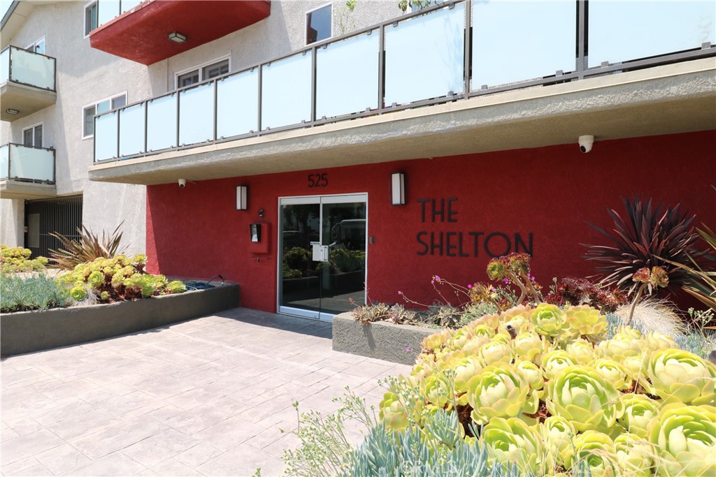 Spacious 2 BR, 2 BA end unit containing 1,155 sf of living area located within the Burbank Rancho in close proximity to studios, shopping, the Los Angeles Equestrian Center, and Griffith Park. Centrally located at "The Shelton", a 20-unit condominium complex offering a modern vibe, renovated glass door entry, and lighted central courtyard adjacent to the Burbank Media District to the west and Toluca Lake within a few minutes drive. Starbucks and Pavilions are located less than a block away, along with other retail stores and dining. Plenty of natural light fills the unit featuring a spacious living room, separate dining area, galley kitchen, and two large bedrooms with large windows and an abundance of storage space in the closets. Highlights include in-unit laundry hookups, crown moldings, two side by side parking spaces, designated storage lockers in the grade-level garage, fitness room, and community rear yard with grilling area.
