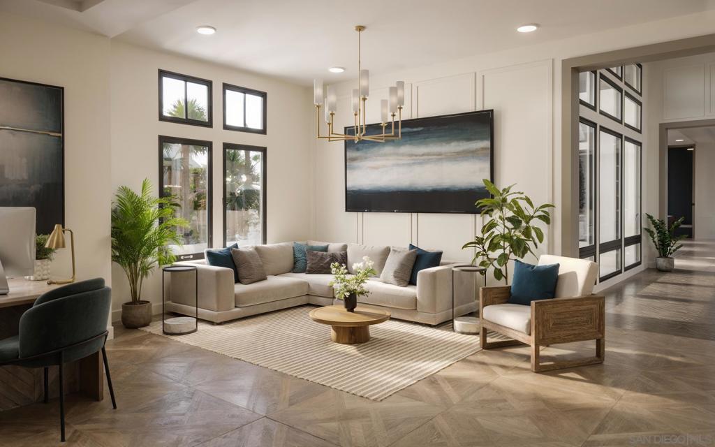 Welcome to Stirling at Cota Vera, a collection of upscale rental townhomes in Chula Vista where space, seclusion and convenience converge. Set across from Central Square Park, these two-story? 1-2 and 3-bedroom homes offer the feel of ownership without the maintenance. Generous floor plans may include flex rooms, powder rooms or lofts. Interiors showcase quartz countertops, designer cabinets, kitchen islands, stainless appliances and recessed lighting atop wood-look plank flooring. Smart door locks and thermostats, keyless entry, direct-entry garages with EV-charging, in-home washers and dryers and ample storage ensure everyday comfort. Outside, a resort-style pool and spa, two-story clubhouse with ocean-view terrace, fitness and yoga/spin studios, coworking space and demonstration kitchen anchor a social scene. Residents also enjoy gaming lawns, multiple playgrounds, open fields, a fire pit and pet-friendly perks like a dog park and pet wash. Solar-powered benefits, community-wide Wi-Fi and a location near top-rated schools complete this Otay Ranch address. Close to concerts and farmers markets, stroll to future shops, stretch in the yoga studio, work from the coworking space, or gather around the fire pit. This community encourages togetherness, whether your day revolves around the pool or exploring the wider Cota Vera neighborhood. At Stirling, you belong to something bigger than your typical townhome community. Experience a lifestyle where privacy, luxury and connection come together in the heart of Otay Ranch at home!