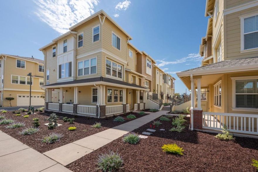 Gorgeous and large 2 bedroom, 2.5 bath townhouse has it all! Built in home office, Tesla charger, custom lighting, Nest thermostat and security system, custom wine fridge and a wonderful upgraded kitchen and bathrooms. Large primary suite AND a second primary suite both upstairs. Front loading washer/dryer adjacent to the bedrooms makes life easier. Large two car garage with extra storage space. The Preserve is fantastically located next to the Bay Trail and Redwood Shores Elementary School and on top of that has its own private park with a fun playground. The Redwood Shores library, Nob Hill Foods and the Bay Club are nearby as well. Don't miss this place...it's fantastic!