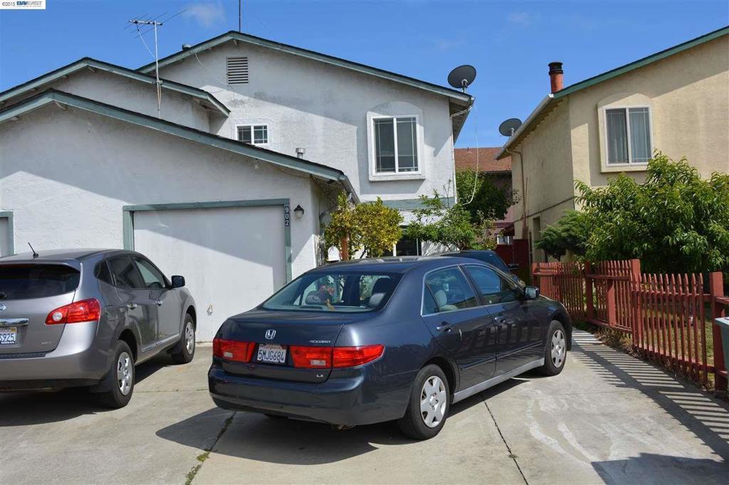 Welcome to 902 G St, a charming property located in the heart of Union City. This duet offers the perfect blend of comfort, convenience, and modern living, making it an ideal choice for families, professionals, and investors alike. Situated in a quiet and friendly neighborhood, this property is just minutes away from good schools, shopping centers, dining options, recreational parks and major highways. This home has 3 bedrooms and 1.5 bathrooms, offering ample space for relaxation and entertainment. The front yard has a lemon, apple, apricot and plum tree. The property features a decent backyard, perfect for outdoor gatherings, gardening, or simply enjoying the California sunshine. Equipped with energy-efficient windows, additional storage and a new HVAC system, this home is designed to reduce utility costs and promote sustainable living. Whether you're hosting a family dinner or enjoying a quiet evening in the backyard, 902 G St offers a lifestyle of comfort and convenience. Roof has been replaced by owner December of 2024. HVAC, heater and electrical panel installed in 2022 and 2023. Brand new washer and repairs have been made to the full bath plumbing system.