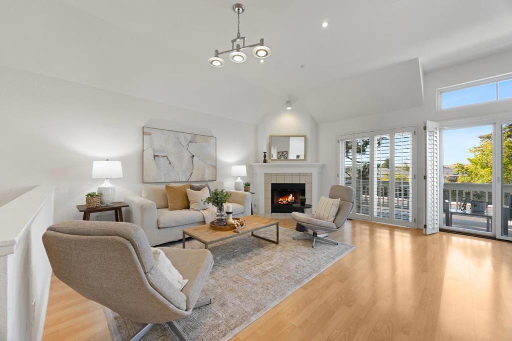 Prepare to be impressed by this fantastic two-story townhome nestled in the desirable Bay Front Court community in Foster City. Abundant natural light and vaulted ceilings create an airy, open feel to the home. There are three well-appointed bedrooms and two and a half bathrooms, including a generously sized master suite designed for relaxation. Enjoy modern comfort with dual-paned windows throughout and a sophisticated fireplace as the centerpiece of the living room. An attached two-car garage will give you plenty of space for your vehicles and toys, or could make a great gym or workshop. Around the corner are the community pool and jacuzzi overlooking a beautiful blue lagoon. Outdoor enthusiasts will love the easy access to the San Francisco Bay Trail, and with nearby shops and restaurants, this is truly Foster City living at its finest!