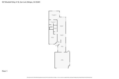 Tiny photo for 937 Bluebell Way, San Luis Obispo, CA 93401 (MLS # SC26137793)