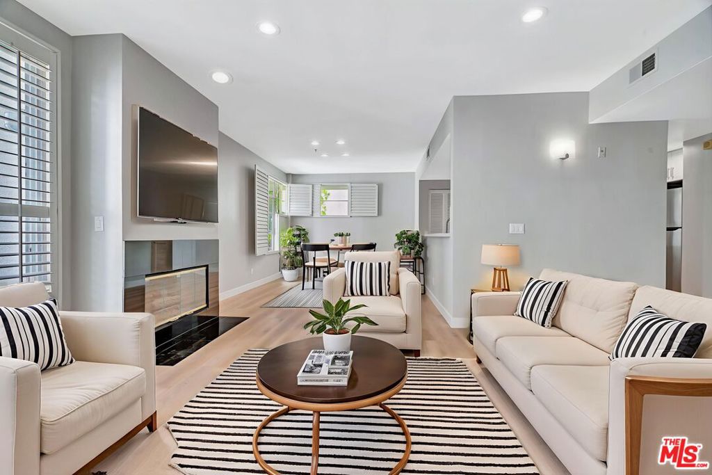 Welcome to your dream luxury condo in the sky, perfectly situated in the heart of vibrant Encino. This beautifully remodeled residence offers the ideal blend of modern elegance, comfort, and convenience. Featuring 2 spacious bedrooms, 3 updated bathrooms, and an open-concept floor plan, the home strikes the perfect balance between functionality and style. Step inside to discover recessed lighting that enhances the light and airy ambiance throughout. The fully renovated kitchen boasts brand-new cabinetry, stainless steel appliances, and a large pantryperfect for any home chef. The generous laundry room with side-by-side washer and dryer adds a layer of practicality and ease to everyday living. The primary suite offers a walk-in closet and a luxurious en-suite bathroom complete with dual vanities, a soaking tub, and a separate shower. Ample closet space throughout the unit provides abundant storage. Additional highlights include two designated side-by-side parking spaces in the secured garage, ample guest parking, and a well-maintained building with HOA amenities such as a pool and spa, building maintenance, earthquake insurance, water, sewer, trash services, and more. Conveniently located near upscale shopping, fine dining, and golf courses, and offering easy access to the 101 Freeway, this stunning condo presents an exceptional opportunity to live in one of Encino's most desirable communities. MUST SEE! DON'T MISS THIS OPPORTUNITY. The seller may structure the sale of the property as a like-kind exchange under Internal Revenue Code Section 1031 at the Seller's sole cost and expense.