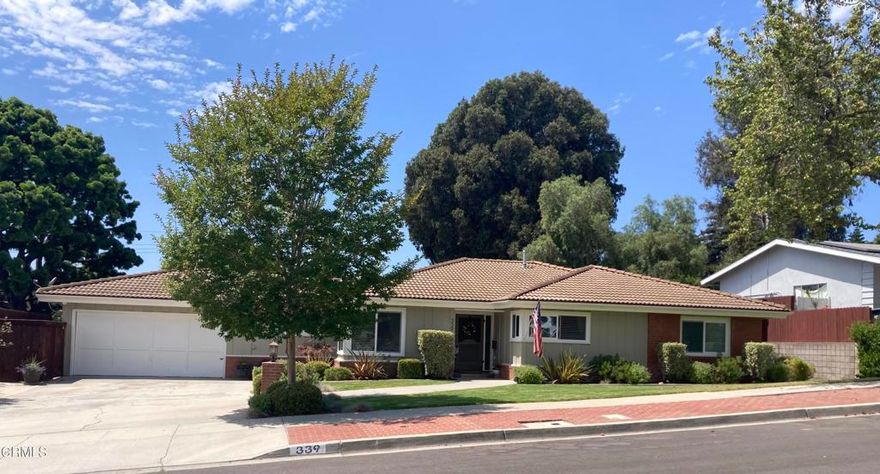 Welcome to this beautifully custom-built one-story home featuring 3 bedrooms, 2 baths, plus a separate detached bonus room (could be office, bedroom, music room, craft room...) Nestled on a tree-lined cul-de-sac street, this gem has never been on the market before and is truly one of a kind!  Step inside to find a stunning upgraded kitchen with all appliances included, formal dining room, laundry room and countless upgrades throughout-too many to list!  The lovely backyard offers a view of Ventura, perfect for relaxing or entertaining. Located in a prime location close to schools, grocery stores and freeway access.  Gardener included.  Dog allowed with good reference.  Sorry no cats. Renters insurance required.