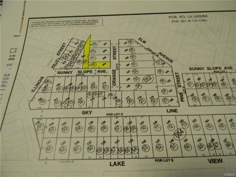 0 Sunnyslope Lake Elsinore CA 92530