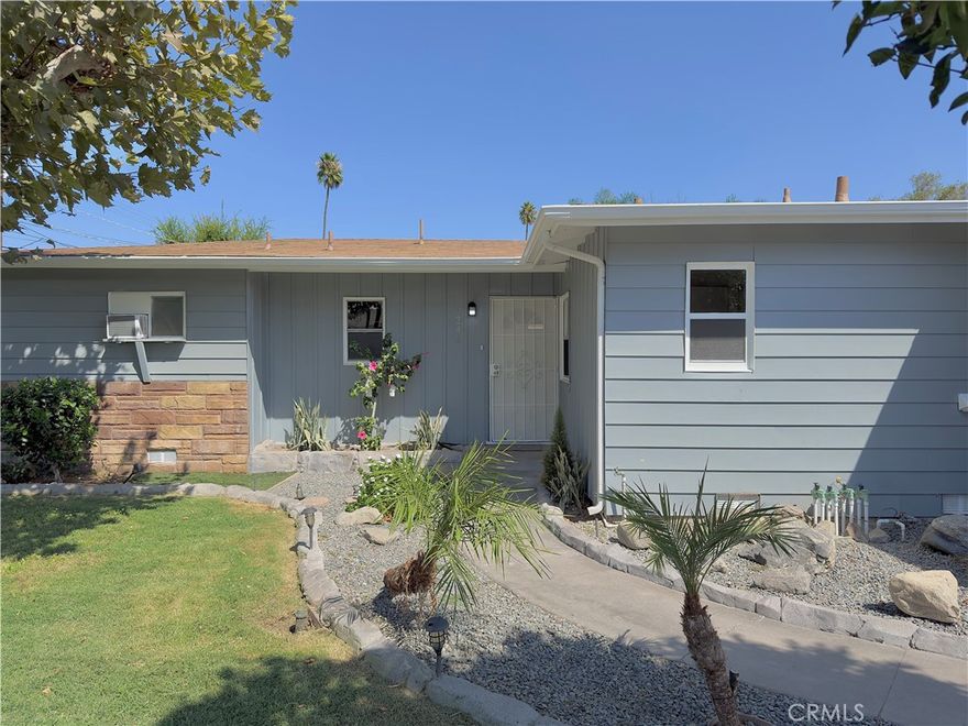 Charming single story home, in excellent condition, offering 3 bedrooms and 2 baths on a spacious 7,405 sqft corner lot. This property combines classic mid century character with ample outdoor space, featuring mature orange trees that provide shade and a tourch of nature. The generous lot size offers plenty of potential for outdoor living, gardening , or future expansion. great location.
