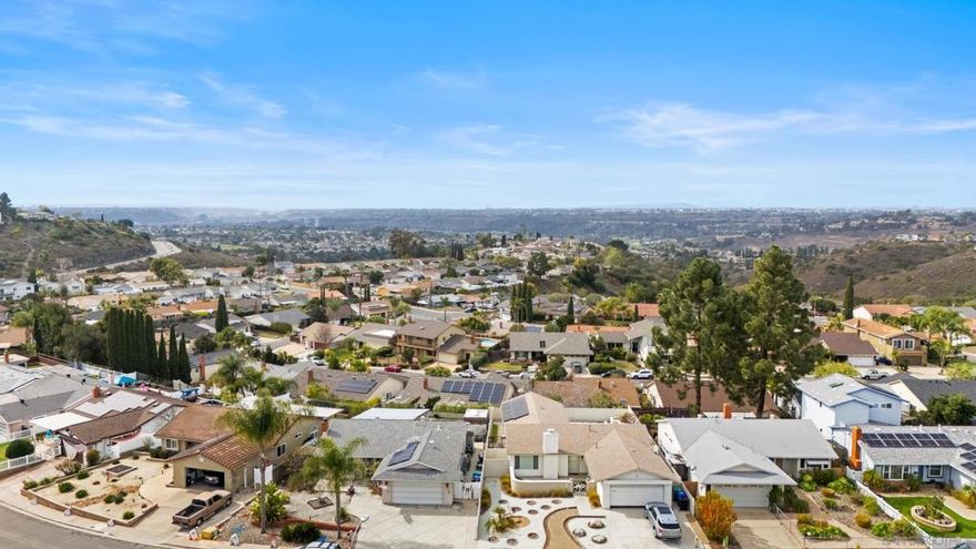 This charming 2-bed, 2-bath condo in Del Cerro offers breathtaking views and is the perfect home for first-time buyers or investors alike. Located on the second floor, this end unit is bathed in natural light and offers an open, spacious feel throughout.  Step into the inviting living area that opens up to a serene patio, ideal for sipping your morning coffee or enjoying a good book. The modern kitchen seamlessly blends convenience and style, making it a joy to cook and entertain.  The generously sized primary bedroom is a standout feature, offering ample space for an office, crib, or cozy sitting area—perfect for a variety of needs. Both bathrooms have been thoughtfully updated with elegant marble showers and floors, providing a touch of luxury.  Relax and unwind by the gorgeous pool or soak in the hot tub on your days off. Plus, with highly rated elementary, middle, and high schools just a short walk away, this location is ideal for families.  This gem won't last long—don't miss out!